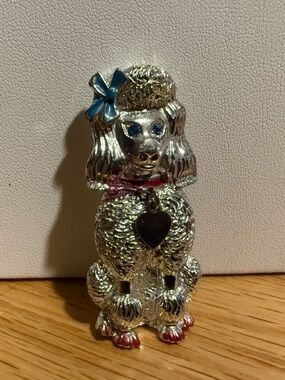 Sarah Coventry Poodle Brooch Pin